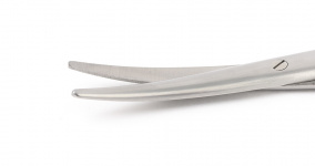 Ножницы диссекционные Lexer, изогнутые,тупоконечные, длина 16 см