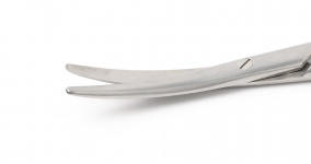 Ножницы диссекционные Metzenbaum-Nelson, изогнутые, тупоконечные, длина 20 см