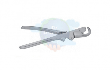 Кусачки Gluck, костные, реберные, длина 22 см